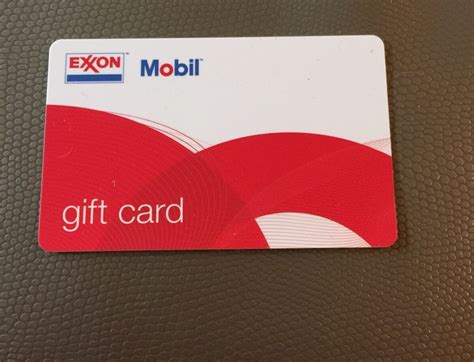 mobil exxon gas card